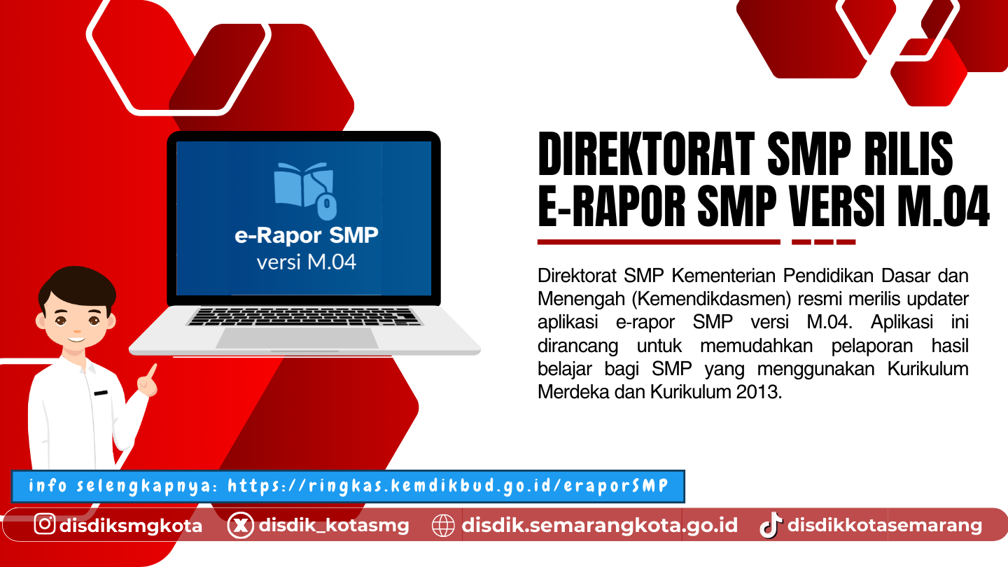 Update e-rapor SMP versi M.04